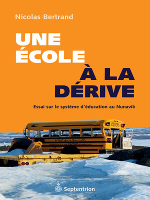 cover image of Une école à la dérive